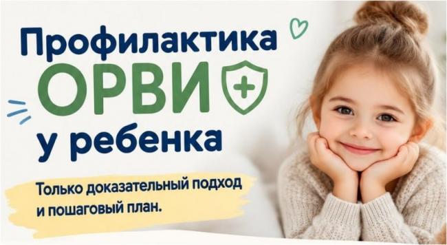 Профилактика ОРВИ у ребенка