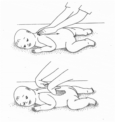 массаж для ребенка 1-2 месяца